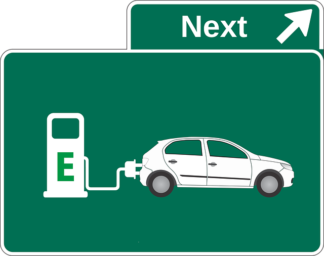 Značka na čerpaciu stanicu e-car.png
